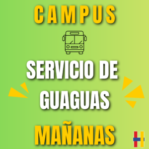Servicio de guaguas para el Campus (Mañanas)